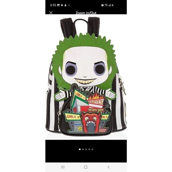 Lougefly Beetlejuice Dantes Inferno Mini backpack